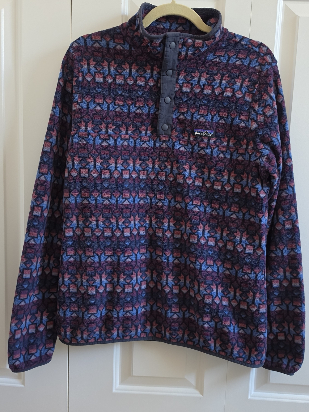 Patagonia Micro D Snap T Fleece Cedar Mesa Blue